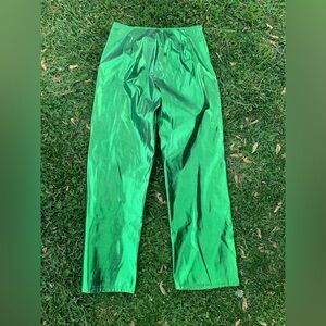 Emerald Green straight leg pants